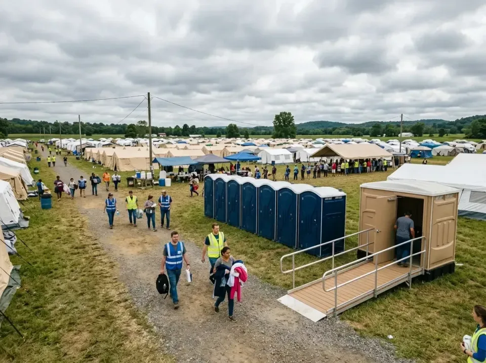 disaster-relief-camp-restrooms-010 — frequently asked questions, Dumpster & Portable Bathrooms Rental in Okauchee Lake, WI
